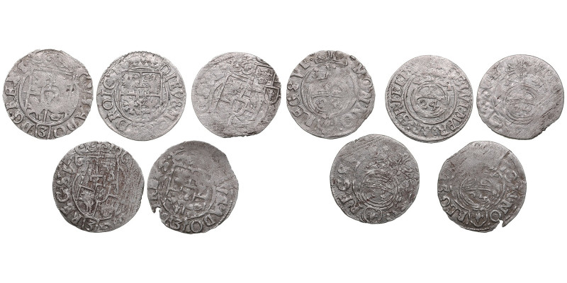 Elbing (Sweden) Small collection of 1/24 Taler coins (5)
Various condition. Sold...