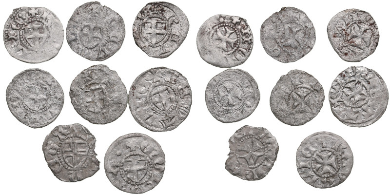 Reval (Livonian Order): Small collection of AR Pfennig, ND (15th-16th century) (...