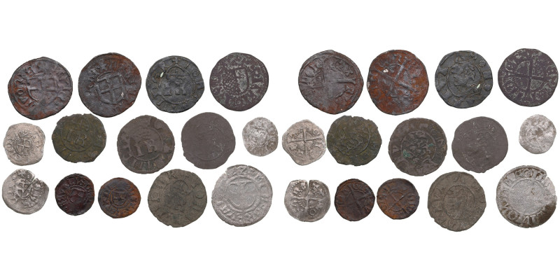 Reval and Wenden (Livonian Order / Sweden): Small collection of low-denomination...