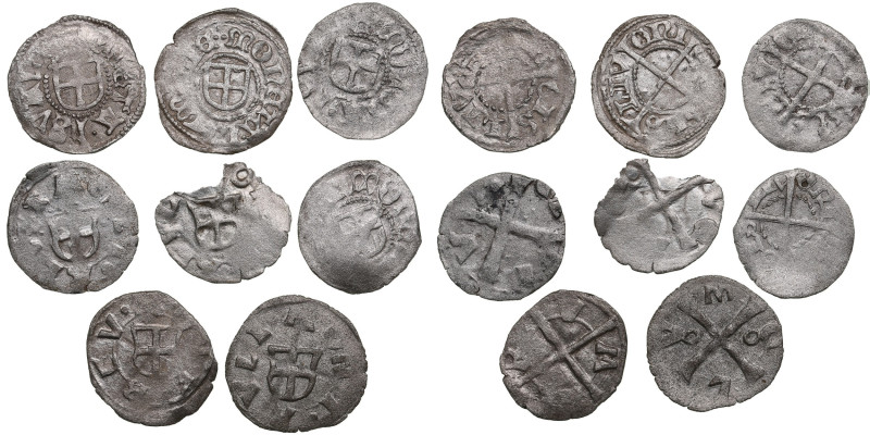 Reval (Livonian Order): Small collection of AR Pfennig, ND (15th-16th century) (...