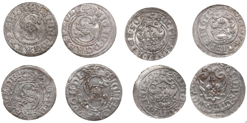 Small Collection of Riga (Poland) Solidus 1620 (4)
Various condition, mint state...