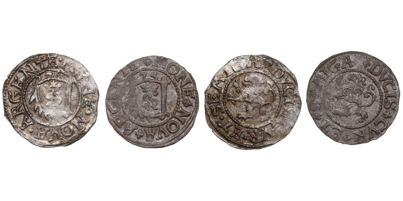 Courland (Poland) Schilling 1575, 1576 - Gothard Kettler (1562-1587) (2)
Various...