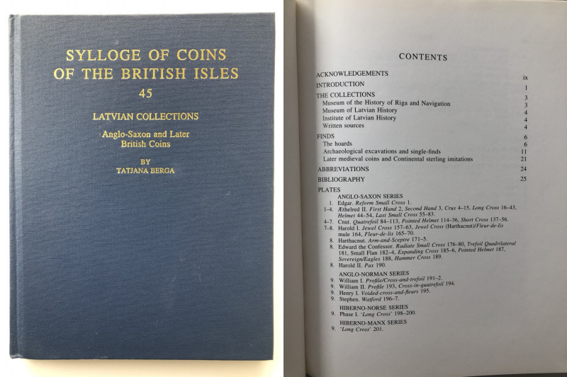 Sylloge of Coins of the British Isles - 45 - Latvian Collections - Anglo-Saxon &...