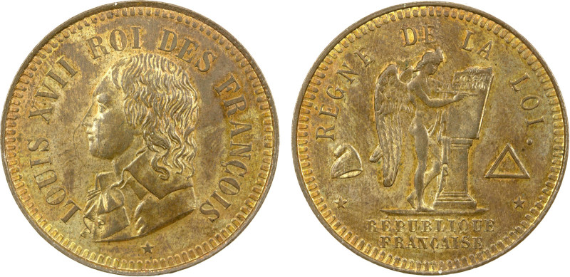 FRANCE: decime (9.60g), ND (1795-9), Bruce-X3, Gadoury-26, Mazard-394, pretender...