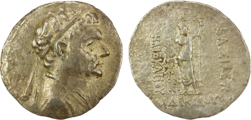 BACTRIA: Heliokles I Dikaios, ca. 145-130 BC, AR tetradrachm (16.33g), Bop-1U, d...