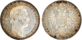 AUSTRIA: Franz Josef I, 1848-1916, AR thaler, 1858-B, KM-2244, hairlined, wonderful peripheral toning, better date/mintmark, AU.

Estimate: USD 175 - ...