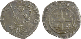 KINGDOM OF CYPRUS: Hugh IV, 1324-1359, AR 1/2 gros (2.21g), CCS-68, attractive deep tone, good strike, VF.

Estimate: USD 100 - 150