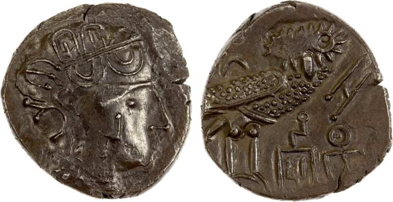 ARABIA: SABAEAN: Anonymous, ca. 3rd-2nd century BC, AR unit (5.07g), Huth-207/20...