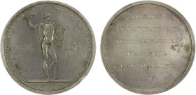 FRANCE: Napoleon I, as First Consul, 1799-1804, medal (51.51g), LAN 9 (1800-1), cf. Bramsen-236, cf. Julius-1117, 49mm white metal medal for the Openi...