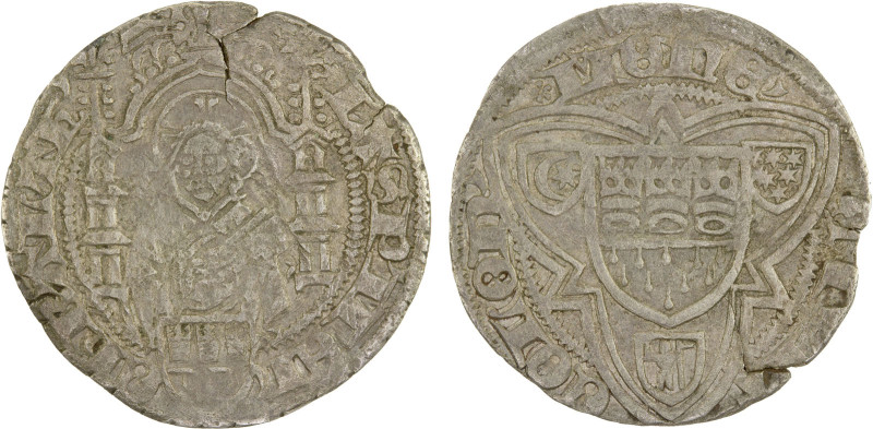 COLOGNE (CITY): AR groschen (1.64g), ND (ca. 1500?), Saurma-2832/1504, multiple ...