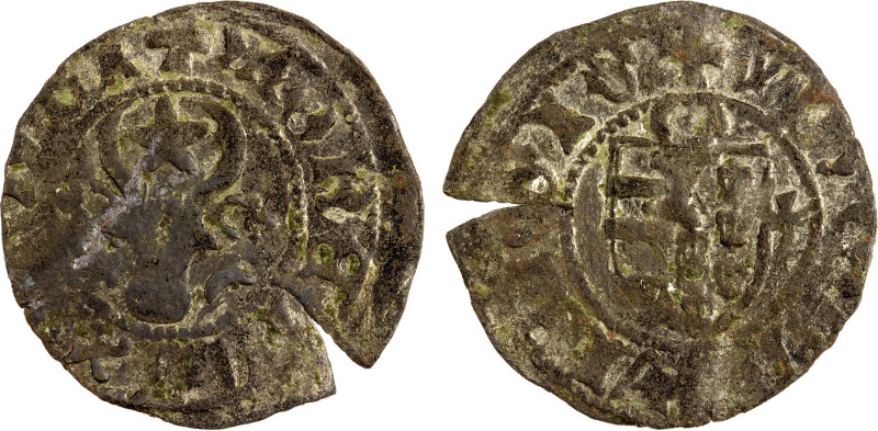 MOLDAVIA: Alexandru I cel Bun, 1400-1432, AR double groschen (1.01g), MBR-391ff,...