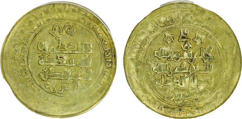 GHAZNAVID: Mawdud, 1041-1048, AV dinar, Ghazna, AH43x, A-1625, with his title sh...