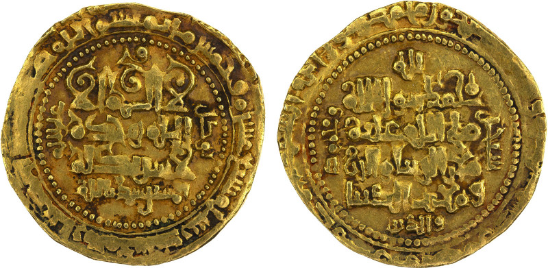 SELJUQ OF WESTERN IRAN: Mahmud II, 1118-1131, AV dinar (3.01g), al-Mu'askar, AH5...