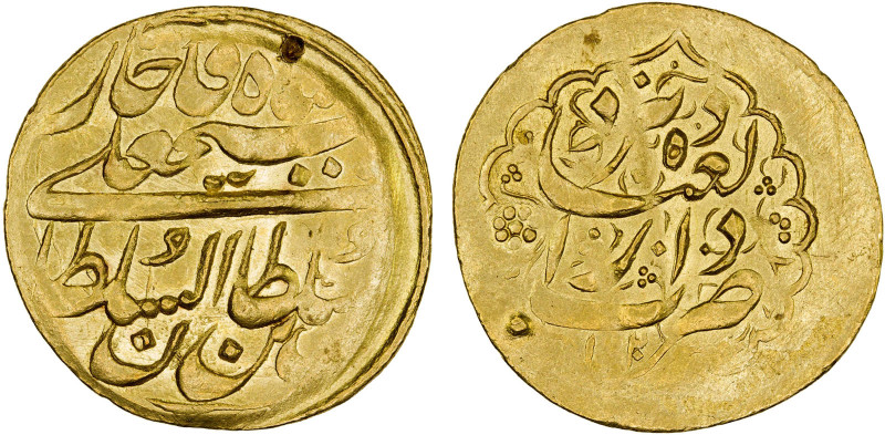 QAJAR: Fath 'Ali Shah, 1797-1834, AV toman (6.11g), Yazd, AH1220, A-C2860, type ...