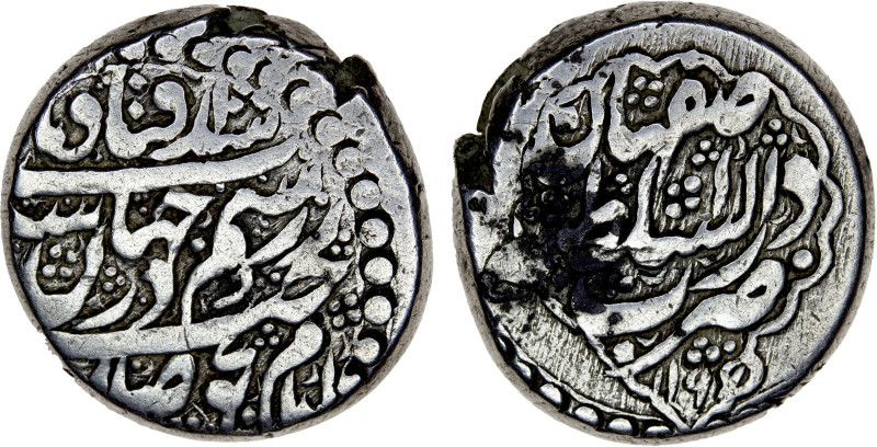 ZAND: 'Ali Murad Khan, 1781-1785, AR rupi (11.59g), Isfahan, AH1196, A-H2815, Ze...