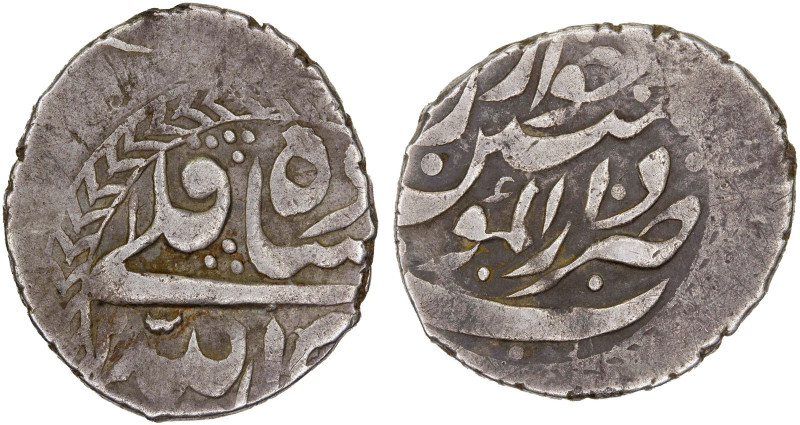 KHIVA: Allah Quli, 1825-1842, AR tanga (3.14g), AH12x6, NS-X30, "12" of date on ...