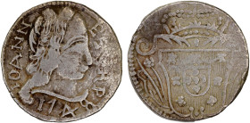 PORTUGUESE INDIA: GOA: João V, 1706-1750, AR rupia (11.78g), 1748, KM-112, full ruler's name and date, lovely, choice VF.

Estimate: USD 200 - 300