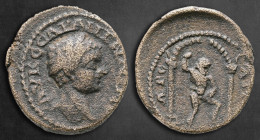 Arabia. Rabbathmoba. Elagabal AD 218-222. Bronze Æ
