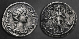 Julia Mamaea. Augusta AD 222-235. Rome. Denarius AR