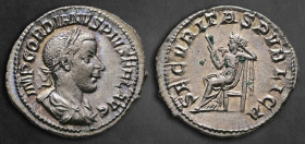 Gordian III AD 238-244. Rome. Denarius AR
