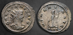 Gallienus AD 253-268. Antioch. Antoninianus Æ silvered