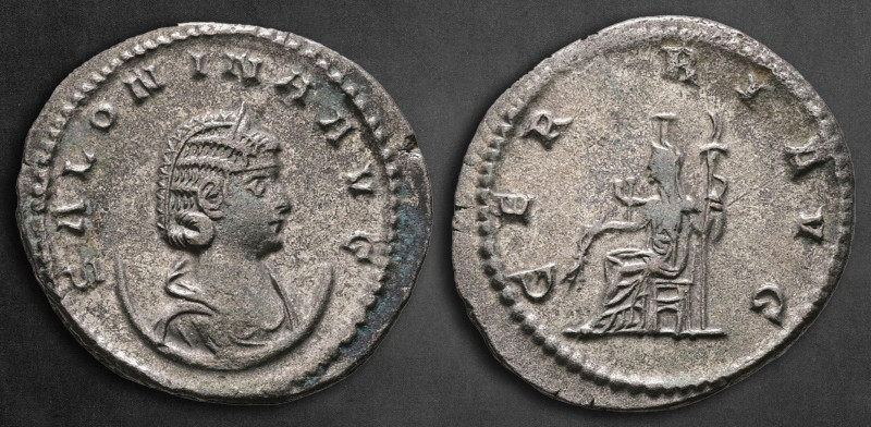 Salonina AD 254-268. Antioch
Billon Antoninianus

22 mm, 3,97 g

SALONINA A...