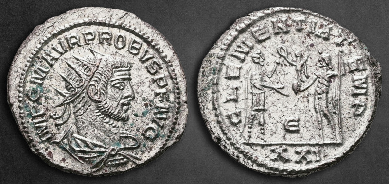 Probus AD 276-282. Antioch
Antoninianus Æ silvered

23 mm, 3,83 g

IMP C M ...