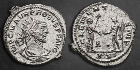 Probus AD 276-282. Antioch. Antoninianus Æ silvered