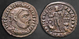 Licinius I AD 308-324. Alexandria. Follis Æ
