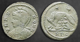 City Commemorative AD 330-354. Rome. Follis Æ
