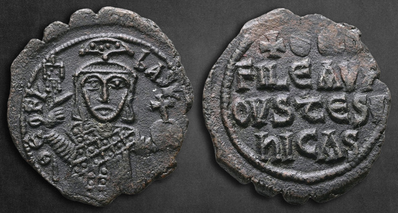 Theophilus AD 829-842. Constantinople
Follis or 40 Nummi Æ

25 mm, 4,46 g

...