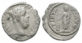 Ancient Roman Imperial Coins - Pescennius Niger - Emperor Standing Denarius
193-194 AD. Antioch mint. Obv: IMP CAES PESCI NIGER IVST or similar legen...