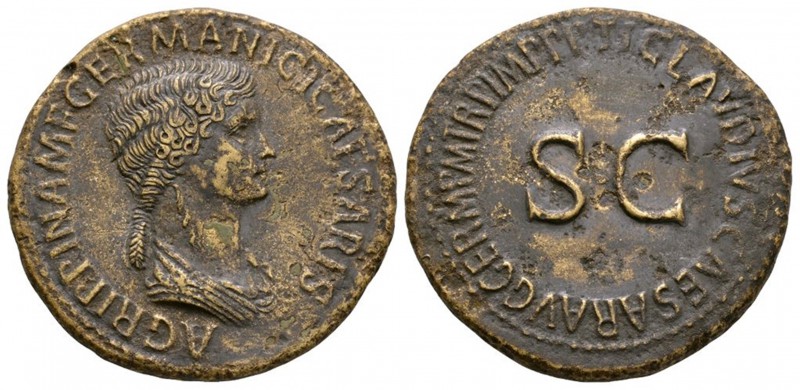 Ancient Roman Imperial Coins - Agrippina Senior (under Claudius) - SC Sestertius...