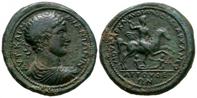 Ancient Roman Imperial Coins - Caracalla - Attuda, Caria - Emperor Riding Medall...