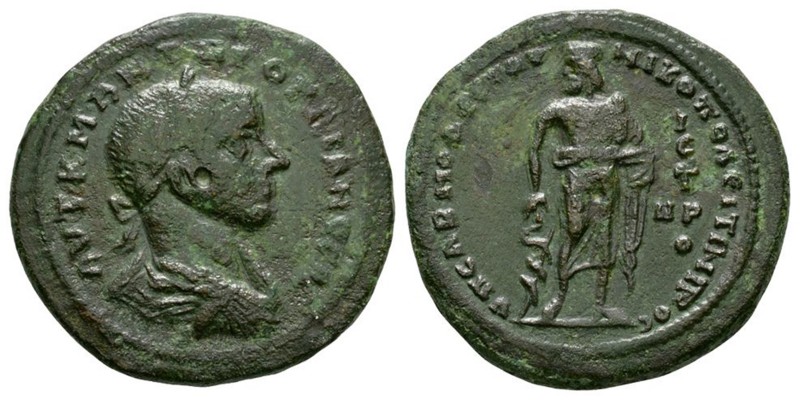 Ancient Roman Provincial Coins - Gordian III - Nikopolis ad Istrum - Asklepios B...