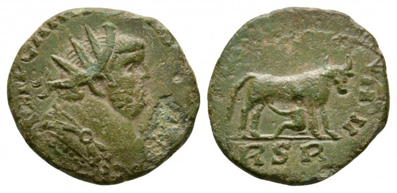 Ancient Roman Imperial Coins - Carausius - Cow Antoninianus
286-287 AD. London ...
