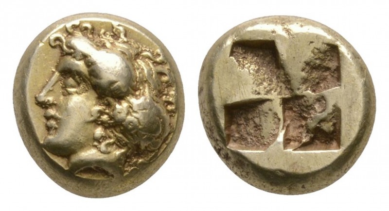 Ancient Greek Coins - Ionia - Phokaia - Portrait Electrum Hekte
Circa 478-387 B...