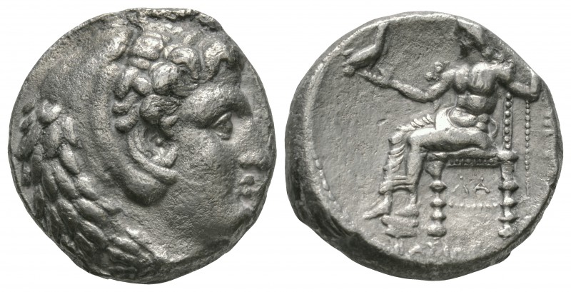 Ancient Greek Coins - Macedonia - Philip III - Zeus Tetradrachm
320-316 BC. Sus...