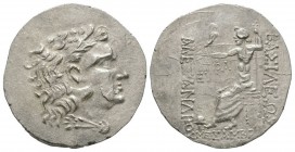 Ancient Greek Coins - Macedonia - Alexander III (the Great) - Zeus Tetradrachm
125-65 BC. Posthumous issue, Mesembria mint. Obv: head of Herakles rig...