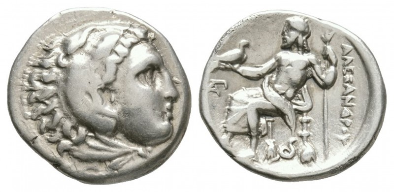 Ancient Greek Coins - Macedonia - Alexander III (the Great) - Zeus Drachm
323-3...