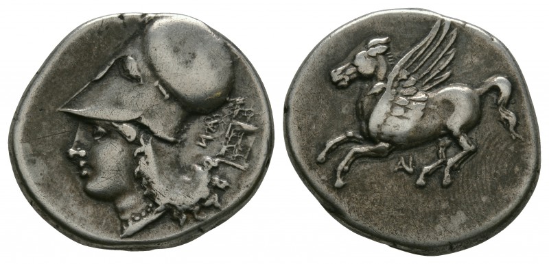 Ancient Greek Coins - Corinth Colonies - Anaktorion - Pegasos Stater
350-300 BC...