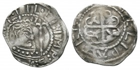 Norman Coins - Empress Matilda - Pembroke / Gillapaidrig - Unique Cross Moline Penny
1141-1145 AD. Copying cross moline Watford (BMC type i) issue of...