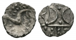 Celtic Iron Age Coins - Iceni - Antedios - Horse Unit
1st century AD. Obv: double crescent on wreath. Rev: horse right. S 443A; BMC 4033-4215; ABC 16...