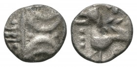 Celtic Iron Age Coins - Iceni - Antedios - Double Crescent Unit
1st century AD. Ov: double crescent on wreath. Rev: horse right with pellet-rosette a...