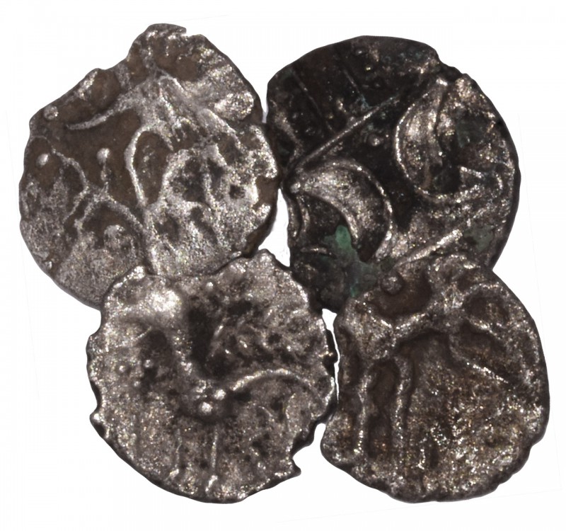 Celtic Iron Age Coins - Iceni - Double Crescent Units [4]
1st century AD. Obvs:...