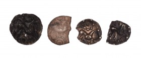 Celtic Iron Age Coins - Mixed Unit Group [4]
1st century AD. Group comprising: silver units, mixed types and issues. 2.36 grams total. [4, No Reserve...