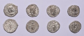 Ancient Roman Imperial Coins - Severan Denarii Group [4]
3rd century AD. Group of four Severan denarii. 12.23 grams total. [4]
Very fine.
Estimate:...