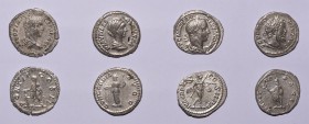 Ancient Roman Imperial Coins - Septimius Severus to Severus Alexander - Denarii [4]
193-235 AD. Group comprising denarii of: Septimius Severus (emper...