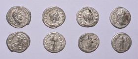 Ancient Roman Imperial Coins - Severan Denarii Group [4]
3rd century AD. Group of four Severan denarii. 12.42 grams total. [4]
Very fine.
Estimate:...