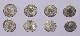 Ancient Roman Imperial Coins - Severan and Earlier Denarii Group [4]
2nd-3rd century AD. Group of four denarii including Marcus Aurelius. 11.89 grams...
